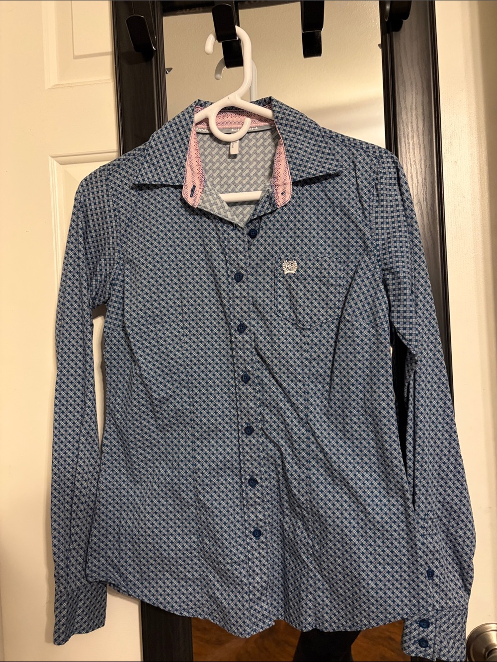 Woman’s Cinch Button Up shirt